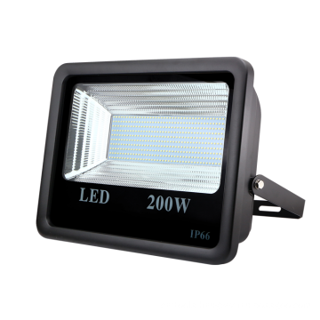 KCD Factory price high lumen ultra slim smd 200W high pf aluminum body led flood light